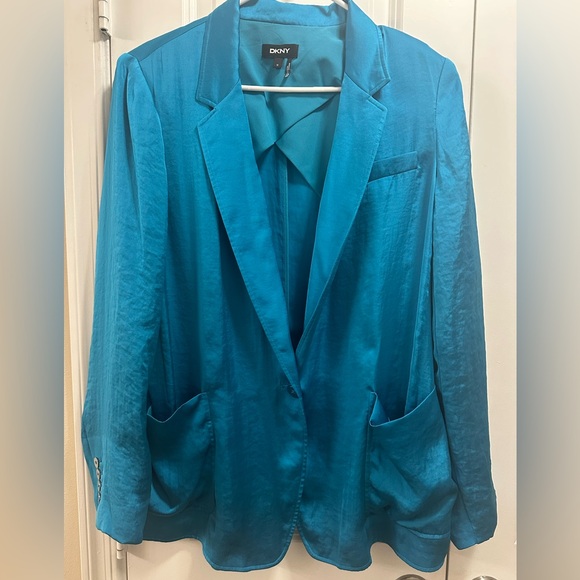 DKNY Turquoise Apparel - Picture 1 of 3